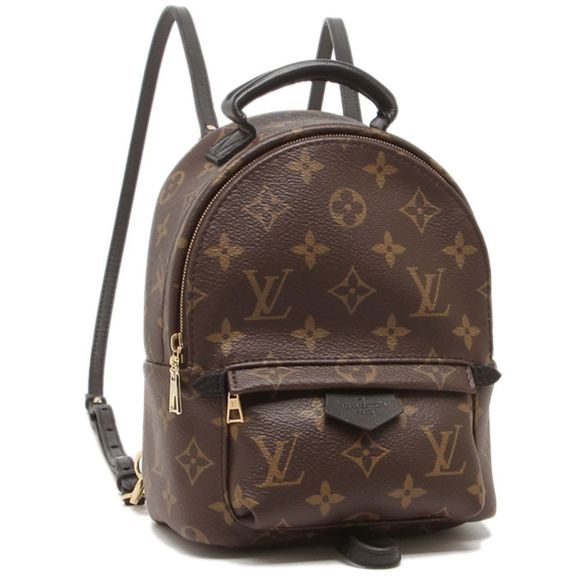 Louis Vuitton Backpack Monogram Brown Black - Picture 1 of 8